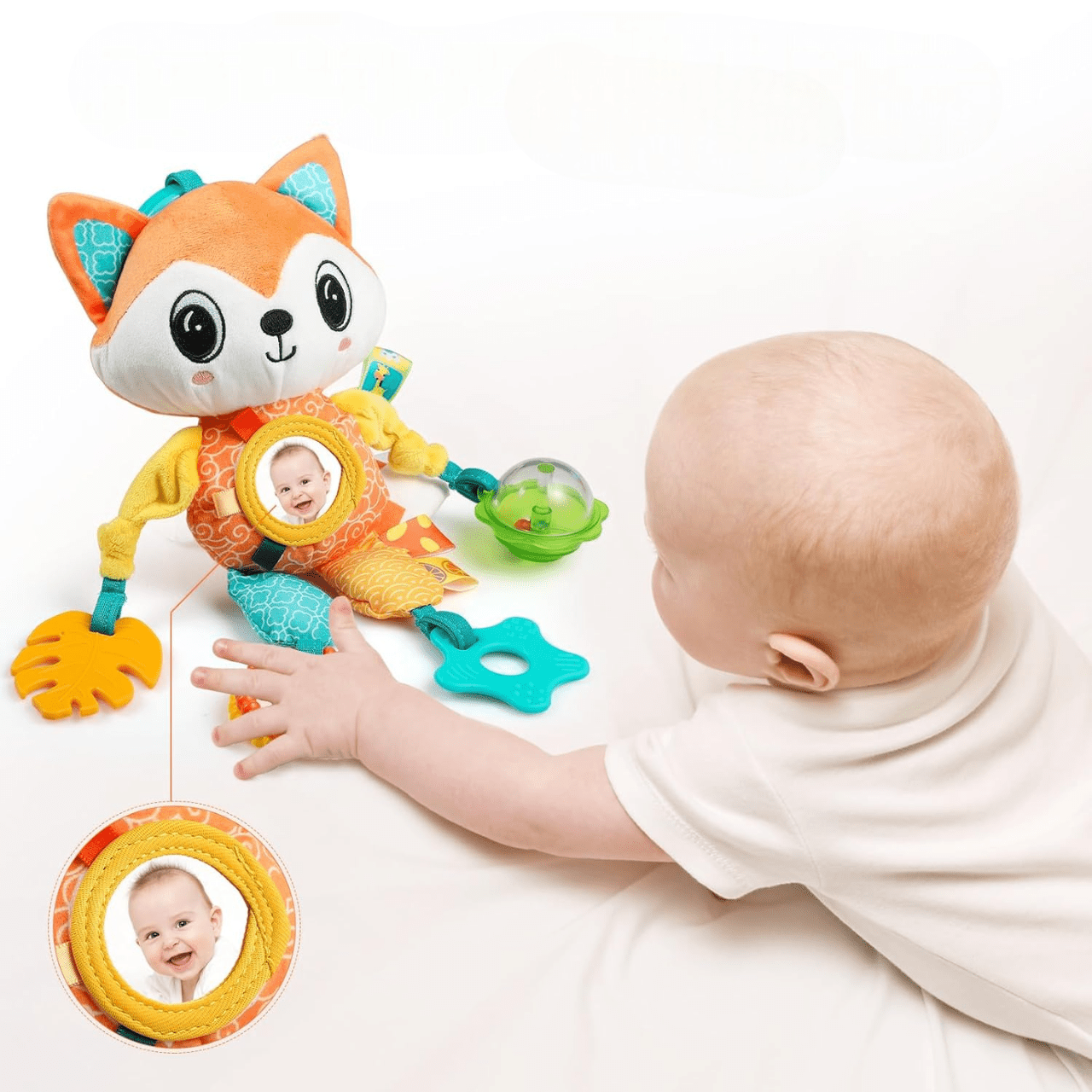 Jouet d'éveil - SoftHangingToy™ - Renard - Bébé Découvre