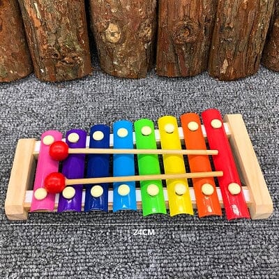 Jouet en Bois - WoodenToys™ - Xylophone - Bébé Découvre