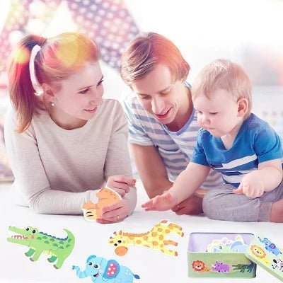 Puzzle Montessori - BabyPuzzle™ - Sauvage - Bébé Découvre