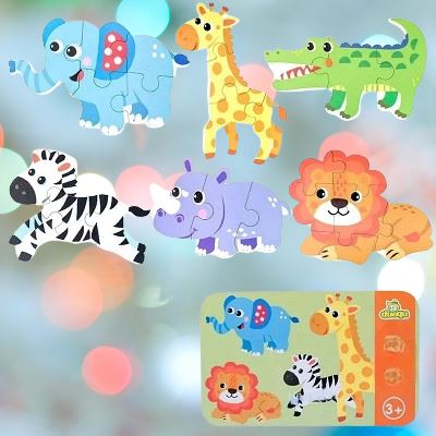 Puzzle Montessori - BabyPuzzle™ - Sauvage - Bébé Découvre